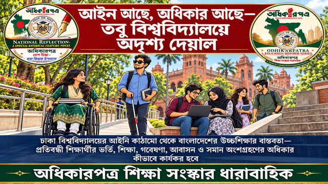 আইন আছে অধিকার আছে তবু বিশ্ববিদ্যালয়ে অদৃশ্য দেয়াল